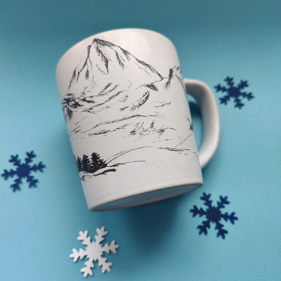 2018 Tim Hortons limited edition coffee ☕ mug | Winter mountain ski theme - Picture 9 of 11